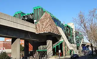 Metrostation Porte d'Arras