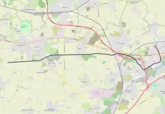 Spoorlijn Azincourt - Denain op de kaart