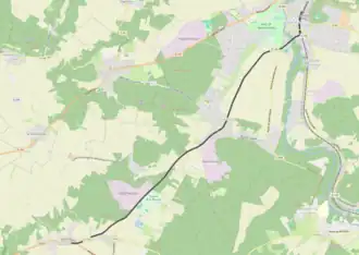 Spoorlijn Bouville - La Ferté-Alais op de kaart