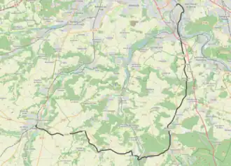 Spoorlijn Corbeil - Étampes op de kaart