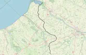 Spoorlijn Feuquières - Ponthoile op de kaart