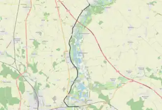 Spoorlijn Mézières-sur-Oise - La Fère op de kaart