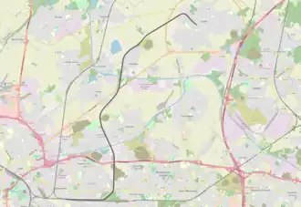 Spoorlijn Pont-de-Sallaumines - Carvin op de kaart