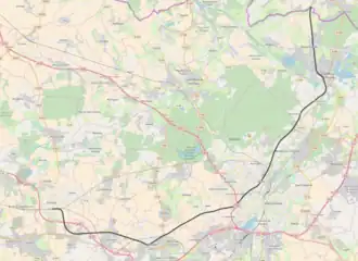 Spoorlijn Somain - Vieux-Condé op de kaart