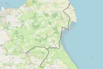 Spoorlijn Valognes Montebourg - Saint-Vaast en Barfleur op de kaart