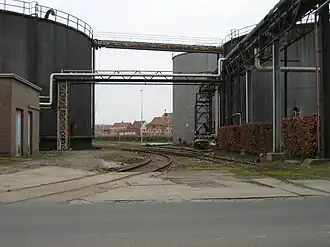 Suikerfabriek Moerbeke in 2008