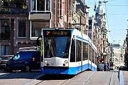 Lijn 2 door de Leidsestraat