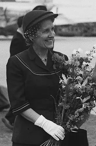 Lillian Disney in Nederland in 1951