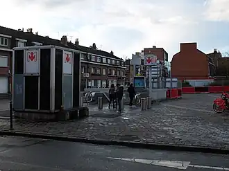 Toegang tot Mairie d'Hellemmes