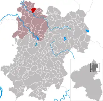 Kaart van Limbach (Westerwald)