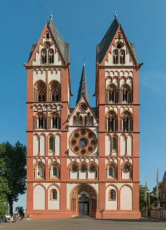 De westfaçade