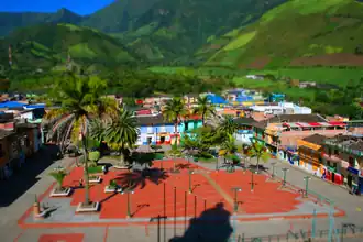 Plein in het centrum van Linares