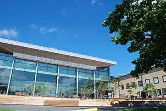 Lindelhallen, het gebouw van USBE