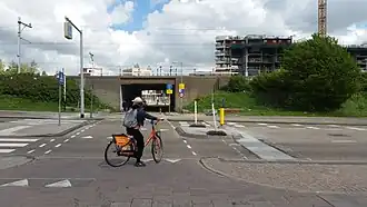 Solitudolaanspoorbrug (april 2018)