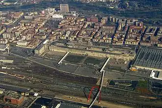 voormalige Fiat-fabriek in Turijn Lingotto