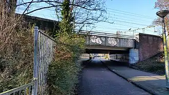 Linnaeuskadespoorbrug (februari 2019)