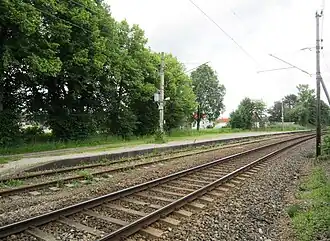 restant van het perron