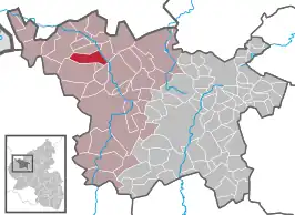 Kaart van Lissendorf