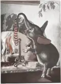 "Little Elephant came down waving the biggest stocking he could find", 1938