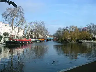Kanaal bij Little Venice