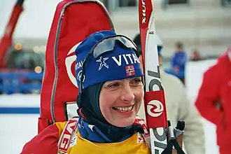 Liv Grete Skjelbreid Poirée, in Antholz (2006)