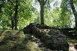 Ruïnes van de Ordensburg Kandau