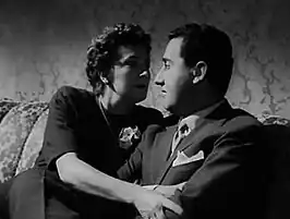 Franca Mazzoni en Alberto Sordi in een filmscene