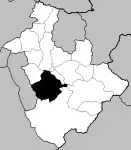 Kaart van São Miguel do Rio Torto