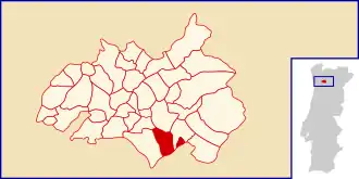 Kaart van Carvalho de Rei