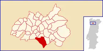 Kaart van São Simão de Gouveia