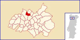 Kaart van Vila Garcia