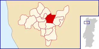 Kaart van Silva Escura