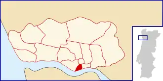 Kaart van São Nicolau