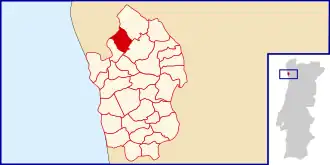 Kaart van Touguinhó