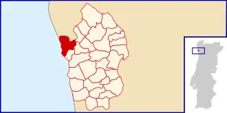 Kaart van Vila do Conde