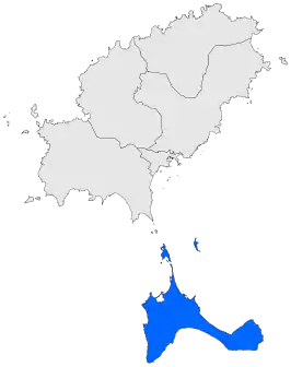 Kaart van Formentera