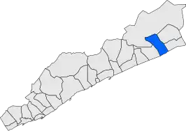 Kaart van Santa Susanna