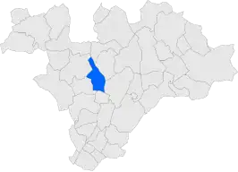 Kaart van L'Ametlla del Vallès