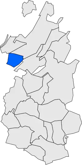 Kaart van La Fuliola