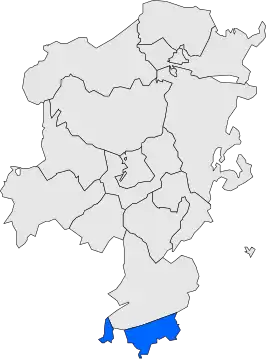 Kaart van La Molsosa