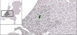 Kaart van Bleiswijk