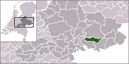 Kaart van Doetinchem