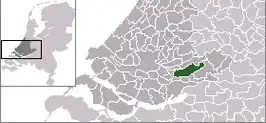 Kaart van Graafstroom