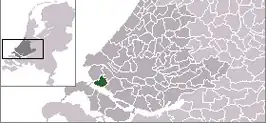 Kaart van Hellevoetsluis