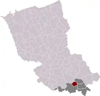 Kaart van Nieuw-Berkijn