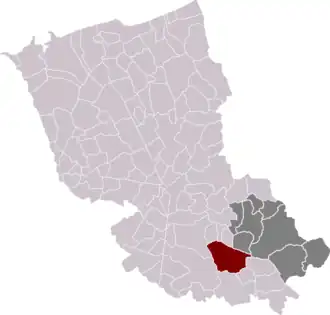 Kaart van Oud-Berkijn