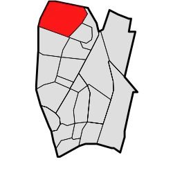 Locatie van Galecop binnen Nieuwegein