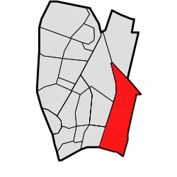 Locatie van het Klooster binnen Nieuwegein