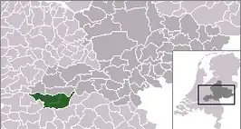 Kaart van Bommelerwaard