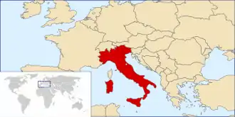 Italië.
